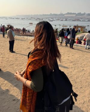 Bhavya Trikha Instagram - #mahakumbh 🙏✨