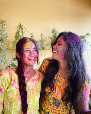 Bhoomika Dash Instagram - Gulaal-Kissed Cheeks!#Holi2025 🌸

Sending everyone warm wishes and colorful blessings on this special occasion of Holi♥️🍁