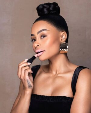 Blac Chyna Instagram - Ready, set, glow! 💫 Introducing 'Brat' Matte Lipstick - the perfect pop of color for any look! 💋 @heartspurecosmetics is your go-to destination! 💕 www.HeartsPureCosmetics.com