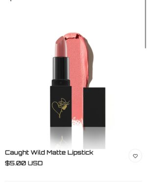 Blac Chyna Instagram - Ready, set, glow! 💫 Introducing 'Brat' Matte Lipstick - the perfect pop of color for any look! 💋 @heartspurecosmetics is your go-to destination! 💕 www.HeartsPureCosmetics.com