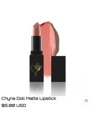 Blac Chyna Instagram - Ready, set, glow! 💫 Introducing 'Brat' Matte Lipstick - the perfect pop of color for any look! 💋 @heartspurecosmetics is your go-to destination! 💕 www.HeartsPureCosmetics.com