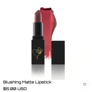 Blac Chyna Instagram - 11 shades of Matte Lipsticks @heartspurecosmetics www.HeartsPureCosmetics.com