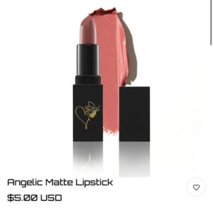 Blac Chyna Instagram - 11 shades of Matte Lipsticks @heartspurecosmetics www.HeartsPureCosmetics.com