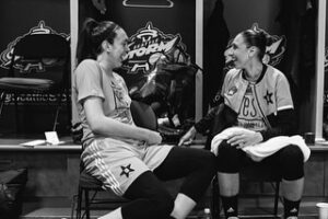 Breanna Stewart Instagram - You were there for a lot of my firsts and I was there for a lot of your lasts. Thank you Dee 🐐