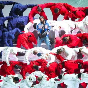 Brittany Packnett Instagram - fyi.

that man sang “SIT DOWN, BE HUMBLE” while standing in the middle of an American Flag made of BLACK people. 

and if it bothers you….you, too, are not like us 🤷🏾‍♀️