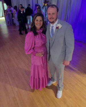 Brittany Wagner Instagram - A total honor to be invited to the wedding of former EMCC and Mississippi State offensive lineman, Tyre Phillips. Amazing to see other former student-athletes, colleagues and friends - and to be in my home state of Mississippi! Congrats, Tyre and Taylor!