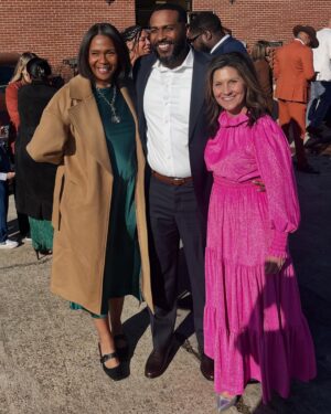 Brittany Wagner Instagram - A total honor to be invited to the wedding of former EMCC and Mississippi State offensive lineman, Tyre Phillips. Amazing to see other former student-athletes, colleagues and friends - and to be in my home state of Mississippi! Congrats, Tyre and Taylor!
