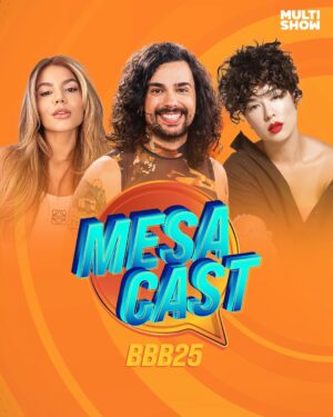 Bruna Aiiso Instagram - O #MesacastBBB de hoje vai ser BABADO! 🤩 @vitordicastro vai receber @hariany e @brunaaiiso para fofocarem muito sobre o que esta rolando no #BBB25! É a partir das 20h, no meu canal e no @globoplay! #RedeBBB