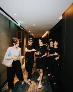 Bunga Citra Lestari Instagram - Still smiling from last night…
Thank you, my annoyingly cute husband @tikoaryawardhana  for arranging this beautiful surprise for me beserta pre birthday dinner and spa treatmentnya 😘
And @noah.sinclair , thank you for making Mommy smile by coming here, even when you were tired.. That means so much to me..
Terima kasih juga untuk Oma @emmymuchlis dan semua yang sudah datang..
You guys truly made me so happy..

It was such a beautiful surprise, and I feel so loved,
and just really, really grateful.. ❤️