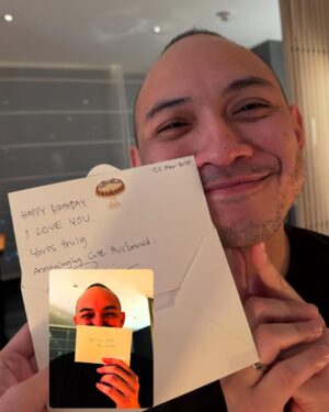 Bunga Citra Lestari Instagram - Still smiling from last night…
Thank you, my annoyingly cute husband @tikoaryawardhana  for arranging this beautiful surprise for me beserta pre birthday dinner and spa treatmentnya 😘
And @noah.sinclair , thank you for making Mommy smile by coming here, even when you were tired.. That means so much to me..
Terima kasih juga untuk Oma @emmymuchlis dan semua yang sudah datang..
You guys truly made me so happy..

It was such a beautiful surprise, and I feel so loved,
and just really, really grateful.. ❤️