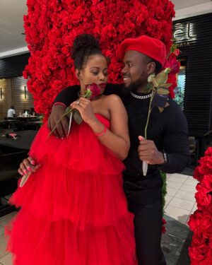 Buntu Petse Instagram - Petals With My Petal 🥹❤️ Happy Valentines from me and mine to you and yours ❤️🕯️