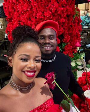 Buntu Petse Instagram - Petals With My Petal 🥹❤️ Happy Valentines from me and mine to you and yours ❤️🕯️