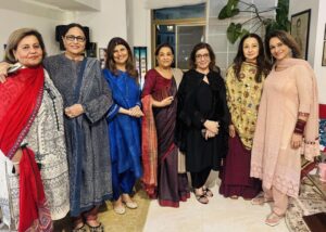 Bushra Ansari Instagram - Had a beautiful evening at my place with such amazing friends ..Shukar