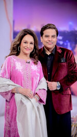 Bushra Ansari Instagram - A beautiful ghazal performed by the iconic @ansari.bushra on my talk show Star & Style season 5 on @ptvhome.official originally performed by the legendary #faridakhanum #asimyartiwana #bushraansari