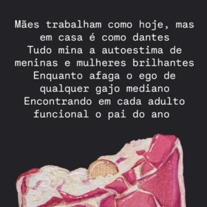 Capicua Instagram - Diz-me! ✊️💜

(in "Making Teenage Ana Proud" - Link nas Stories)
#8M