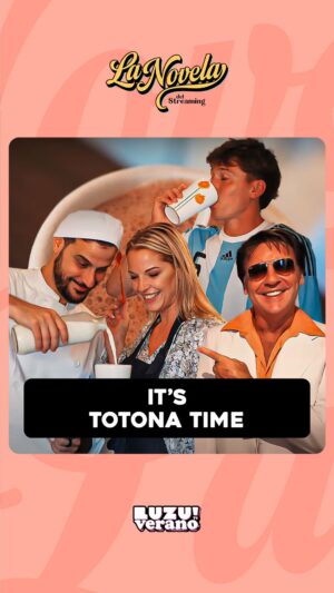 Carina Zampini Instagram - IT’S TOTONA TIME 🥛

El mejor videoclip de la historia.