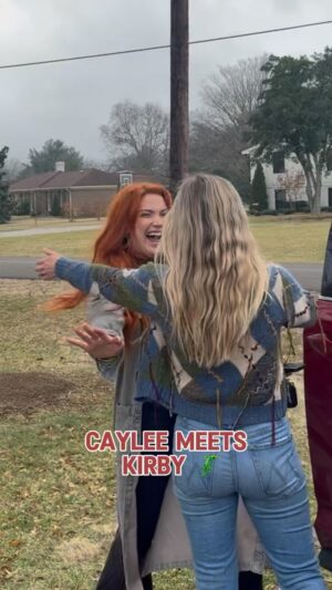 Caroline Hobby Instagram - It may be true love to @cayleehammack and Kirby!! 🦎♥️ Tune in now to @getrealcarolinehobby to hear our incredible episode 🎧