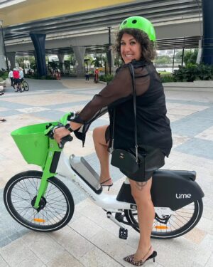 Casey Donovan Instagram - Brisbane thus far... In no particular order 😋 
Lime bikes, opening nights, love of my life, dinners with love of my life, massages, friends, peers, pool, sun, fun, hot pots, hot pot Chilli in eye ball (I'm ok, would not recommend), cats, mafs, coffee, puzzles, sweat, jetski (I'm ok, would also not recommend if your not great at jetskiing or just scared). . .To be continued 😎 ✨️ 💜