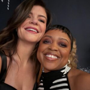 Casey Wilson Instagram - It was a magical weekend getting to celebrate 50 years of SNL. Seeing the sheer level of talent in that room, from cast members past and present to the writers, musicians and hosts was overwhelming. I remember so clearly the very first sketch I ever saw, @cheri_oteri and Will doing The Cheerleaders. I couldn’t believe how funny they were and from then on I couldn’t stop thinking, how do I get there?! It’s surreal to have gotten there and instead of feeling disappointed in myself for the short time it was, last night I felt honored and proud to have gotten there at all. Congrats to everyone and thank you, Lorne. 

@sarahnearisstyle 
@robertsesnek 
@eddyscudo 

#snl50