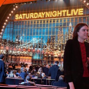 Casey Wilson Instagram - Loved the SNL 50th Homecoming Concert. Enjoy many angles of the same outfit and expression, dear pals, the morning aftermath and my inevitable descent into my final resting place, a day of watching Southern Charm in bed. (LAURYN HILLLLLL!!!!!)