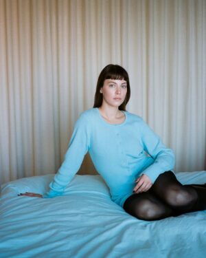Catherine St-Laurent Instagram - Ma vie en baby blue. Lien en bio 📧