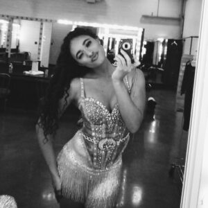 Chandler Kinney Instagram - I’M ON TOUR!!!!! 🤩🫶🏽 it’s all still so surreal….!! it’s been so super cool meeting so many new people, waking up in a different city every day, and dancing for you all every night :,)) !! how special this lil life is….im so grateful❣️ @dwtstourofficial