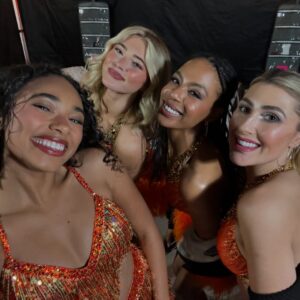 Chandler Kinney Instagram - I’M ON TOUR!!!!! 🤩🫶🏽 it’s all still so surreal….!! it’s been so super cool meeting so many new people, waking up in a different city every day, and dancing for you all every night :,)) !! how special this lil life is….im so grateful❣️ @dwtstourofficial