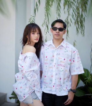 Chanidapa Pongsilpipat Instagram - จริงๆเป็นคนยิ้มยาก แต่ถ้ารักมากก็จะยิ้มให้
Valentine ปีนี้ #เบสท์ จัดคอลใหม่จาก PLAYBOY ใส่คู่เฮีย @hacknabangchang_69 เตรียมฉลองละจ้า 💕🐰

#playboyfashionthailand #playboy_happylove #valentine2025