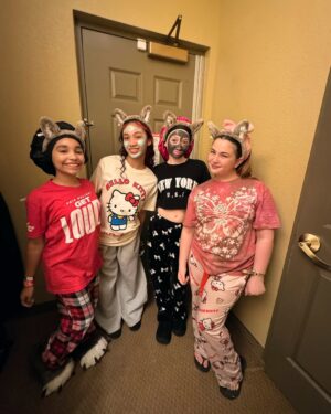 Charlie Townsend Instagram - We had such a blast at great Wolf Lodge. It is like the perfect place to relax and unwind. From their mini golf to their bowling alley to their waterpark, to their arcade there is so much to do! Perfect place for a girly sleepover.