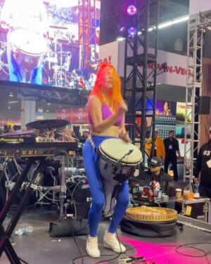 Chastity Ashley Instagram - Playing NAMM Show for Ultimate Ears’ 30th anniversary last month was a blessing that is still stirring my soul. I’ve poured my heart into this life—spinning as a DJ, laying down beats as a drummer, and belting out vocals—nights where I’d wrestle doubts in the dark, wondering if I could carry it all.  Ultimate Ears then came in like a warm embrace, washing those fears away. Their gear didn’t just hold me up; it set my spirit free—every groove I could swim in, every note a piece of my truth. When I was asked to play their stage, celebrating 30 years of their magic, I felt chosen—humbled to my heart. I was in LA less than 24 hours, pouring everything I had into that set, then racing off, boarding a plane two hours later for the next show. That fleeting day was a sweet, soul-deep fire. The team? Beyond remarkable—they’re kinfolk who lift me high in the rush. @ultimateearspro @ptone1 

Custom In-Ears @ultimateearspro 
Drums @rolandglobal 
Decks @pioneerdjglobal @pioneerdjusa 
Foot Pedals @boss @rolandglobal