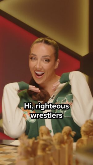 Chelsea Cardona Instagram - GET READY FOR...TITAN TAKEDOWN! ⚡💪🏔️ Premiering April 2nd on Dropout, the ultimate 4-episode THROWDOWN is happening on Dimension 20 with Game Master Brennan Lee Mulligan and WWE Superstars Xavier Woods, Bayley, Kofi Kingston, and Chelsea Green! The pantheon is about to get SLAM-theon'd by these righteous wrestlers! #dimension20 #titantakedown #dropout #wwe #wrestling