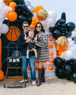 Chloe Bridges Instagram - Our boy is one! The joy he’s brought us this past year is immeasurable. Thank you to everyone who helped us make his first birthday so special 🥹 

Photos @sperlingphotoco
Cake @simplysweeetcakes 
Ball pit @whatsbouncing
Cookies @thecookiehaven
Balloons/backdrop @balloon_candy_by_lisa
Marquee letters @glorentalshb
Signage @tallantdesignco