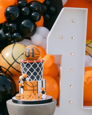 Chloe Bridges Instagram - Our boy is one! The joy he’s brought us this past year is immeasurable. Thank you to everyone who helped us make his first birthday so special 🥹 

Photos @sperlingphotoco
Cake @simplysweeetcakes 
Ball pit @whatsbouncing
Cookies @thecookiehaven
Balloons/backdrop @balloon_candy_by_lisa
Marquee letters @glorentalshb
Signage @tallantdesignco