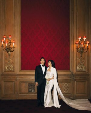 Christine Ko Instagram - Officially Mrs. Yang ❤️ On January 3rd, 2025, Christine Ko and Alan Yang were married at a private club in Manhattan. @nytimes 

“For years I’ve been scared of walking down the aisle alone because I never wanted to imagine doing this without my Dad. But today, there isn’t an ounce of fear or sadness in me because I am walking towards you, Alan.” - my vows 🥹
