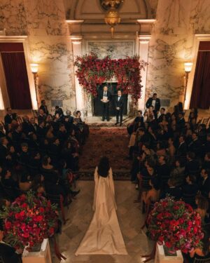 Christine Ko Instagram - Officially Mrs. Yang ❤️ On January 3rd, 2025, Christine Ko and Alan Yang were married at a private club in Manhattan. @nytimes 

“For years I’ve been scared of walking down the aisle alone because I never wanted to imagine doing this without my Dad. But today, there isn’t an ounce of fear or sadness in me because I am walking towards you, Alan.” - my vows 🥹