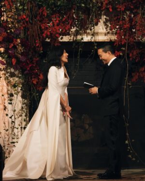 Christine Ko Instagram - Officially Mrs. Yang ❤️ On January 3rd, 2025, Christine Ko and Alan Yang were married at a private club in Manhattan. @nytimes 

“For years I’ve been scared of walking down the aisle alone because I never wanted to imagine doing this without my Dad. But today, there isn’t an ounce of fear or sadness in me because I am walking towards you, Alan.” - my vows 🥹