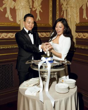 Christine Ko Instagram - Officially Mrs. Yang ❤️ On January 3rd, 2025, Christine Ko and Alan Yang were married at a private club in Manhattan. @nytimes 

“For years I’ve been scared of walking down the aisle alone because I never wanted to imagine doing this without my Dad. But today, there isn’t an ounce of fear or sadness in me because I am walking towards you, Alan.” - my vows 🥹