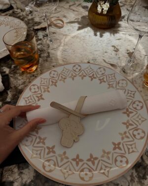 Cindy Sirinya Bishop Instagram - An unforgettable dining experience! 
Gaggan at Louis Vuitton ♣️🤍 

#lvtheplacebangkok