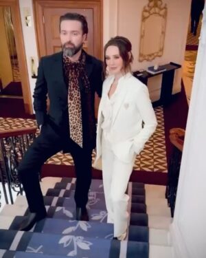 Claire Cooper Instagram - Thank you for having us #thebrits 💫

Watched my hubby go up on that enormous stage & deliver perfectly 👌 such courage & so proud of you @scandalous_13 

Thank you to the dream team @steviebstyle @brookesimonsmakeup @lisahiggottbooth for resurrecting me after a week of illness … 

@thekooples 
@carvela 
@allsaints 

#britawards