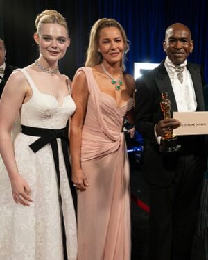 Connie Nielsen Instagram - @theacademy thank you for an incredible night❤️🙏❤️ and to my beloved brother (brioni Tuxedo) for being my date: you make everything fun my darling. @praymoses.studio you outdid yourself - my incredible @eliesaabworld couture dress that made me feel like a princess, and - I mean - that incredible vintage necklace by Joseph Sadin and Son really made it all come together. It was a wonderful way to honor our colleagues that The Academy did this year: allowing us to speak to our personal experience of working with the extraordinary talent we honored last night. I got to tell my dear Janty Yates, Thank You, for making Lucilla come to life with those sublime costumes..🙏🙏🙏