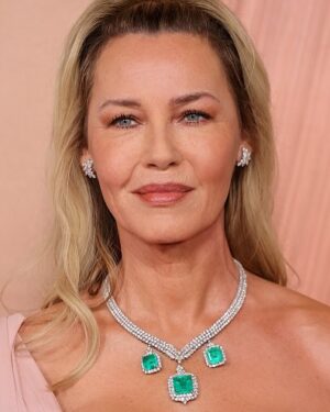 Connie Nielsen Instagram - @theacademy thank you for an incredible night❤️🙏❤️ and to my beloved brother (brioni Tuxedo) for being my date: you make everything fun my darling. @praymoses.studio you outdid yourself - my incredible @eliesaabworld couture dress that made me feel like a princess, and - I mean - that incredible vintage necklace by Joseph Sadin and Son really made it all come together. It was a wonderful way to honor our colleagues that The Academy did this year: allowing us to speak to our personal experience of working with the extraordinary talent we honored last night. I got to tell my dear Janty Yates, Thank You, for making Lucilla come to life with those sublime costumes..🙏🙏🙏