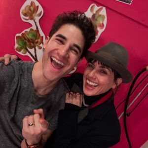 Constance Zimmer Instagram - How much I ❤️ NY just grows deeper every time I’m here. Seeing snow, seeing my incredibly talented friend @darrencriss in such a beautiful and extraordinary Broadway show @maybehappyending, getting to work and play with my friends here too, is a such a gift! #fabulousfriday #grateful