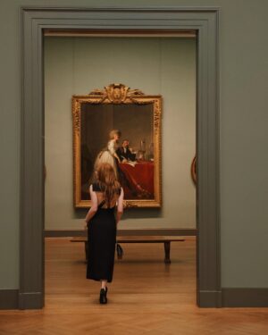 Courtney Halverson Instagram - “She never looked nice. She looked like art, and art wasn’t supposed to look nice; it was supposed to make you feel something.” 

Alone in a museum, and I find that I am never just searching for beauty - I am searching for something that lingers, that unsettles, that stays with me long after I’ve left. Because art, much like life, is not meant to be merely admired in passing for its beauty, but to be felt; to stir, to linger, to leave something behind.

Musings from a morning at The Met, where I had the rare chance to wander (nearly) alone before opening. It was also a chance to view the Caspar David Friedrich exhibit, on display from now through May 11th. I didn’t want to spoil it by sharing too many images of the collection itself, but suffice it to say that it’s well worth going to see while you can. My favorite was ‘Wanderer Above the Sea of Fog’ which I could have stared at for ages. A big thank you to the @metmuseum for a morning I’ll never forget.
.
.
.
#romanticstyle #aloneinthemuseum #themetropolitanmuseumofart #classicstyle
.
.
Featuring a quote by Rainbow Rowell