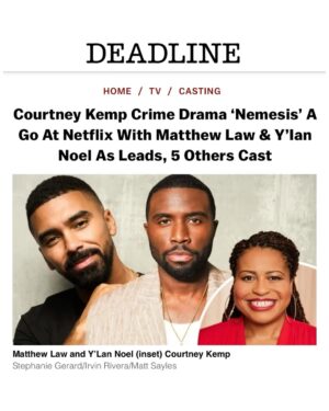 Courtney Kemp Agboh Instagram - Y’all been asking me what I’ve been doing all this time…. I’m so excited to bring this series Nemesis to you.