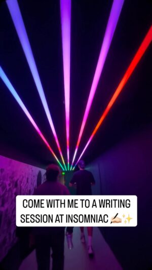 Courtney Nelson Instagram - Full circle moment: 

Writing session at @insomniacrecs in one of their INSANE studios. 
You know I HAD to vlog the experience✍🏻✨

#songwriter #music #fypシ #trending #musician #edm #vlog #pov