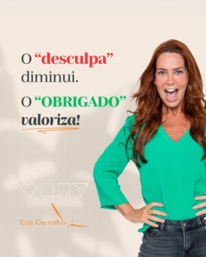 Cris Carvalho Instagram - Técnica rápida que VALORIZA a sua comunicação! 💪🏻

Repara: a forma como você se expressa muda tudo - e isso não significa que mude O QUE você quer dizer.

👉🏻 Trouxe aqui alguns exemplos para você refletir comigo!

Adapte-os aos seu a dia a dia para ver a TRANSFORMAÇÃO que isso causa! 😉

Você é do time que diz mais “desculpa” ou “obrigado”??? 🥰
.
.
.
.
.
#comunicacaonaoviolenta #comunicacaopositiva #comunicacaoempatica #comunicacaoeficaz #comunicacaoeficiente #comunicacaodevalor