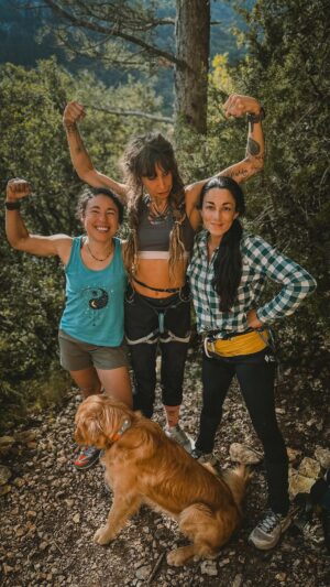 Daila Ojeda Instagram - 🚨watch out early Birds 🔥
Already planning the climbing trips for the upcoming year? Then you shouldn’t miss the chance to consider going to Saint-Léger (1st - 8th November 2025) and safe your spot for round two of @dailaojeda and @almaestebanavalos workshop 🔥 (last years was such a blast and I can’t wait meeting some of you there 🥰)
Let’s explore the mental aspects of climbing together. 
Face the fear of falling, learn to have fun, carefully leave the boundaries of our comfort zone and set out on the path of the Rock Warrior 🔥
.
.
.
#climbing #climbgirl #climbon #rockclimbing #climbinglife #climbing_pictures_of_instagram #climbing_is_my_passion