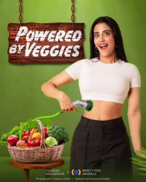 Daksha Nagarkar Instagram - Fuel your body the right way clean, green, and full of life! I’ve teamed up with Mercy For Animals @mfa_india India to show how choosing vegan is a win for animals, the environment, and YOU! Eating more plant-based foods keeps me strong and energized while also helping reduce animal suffering, protect the planet, and improve overall health. Let’s make a difference together! Visit mercyforanimals.in (Link in bio) for tips on staying vegan and embracing a compassionate lifestyle.