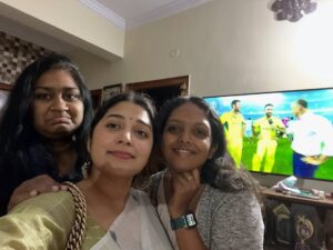 Damini Bhatla Instagram - my favourite women in my life. 
1. @itsmounima - best sister
2. @sri_jhansi_krishna - mother 
3. @keerthivelugubantla @mona._.vincent @shravya.aditya - girl gang. 
4. @sujithapawaar - bestie from school
5. @priyaa_iyer @froniapris_life007 meet once an year kinda bfs. 
5. @kaumudiofficial - my most protective friend 
6. @anks28 - my manager and my go-getter 
7. @i.am.shreyaa.b - she’s a vibe
8. @shalmiaow - inspo, girl’s girl, amazing human. 
last slides are my musical favourites
@biliiieillish @hermusicofficial @laufey @oliviadeano