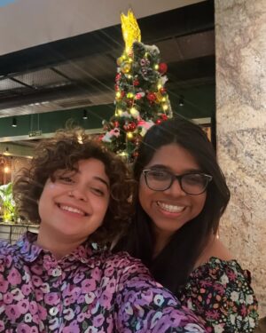 Damini Bhatla Instagram - my favourite women in my life. 
1. @itsmounima - best sister
2. @sri_jhansi_krishna - mother 
3. @keerthivelugubantla @mona._.vincent @shravya.aditya - girl gang. 
4. @sujithapawaar - bestie from school
5. @priyaa_iyer @froniapris_life007 meet once an year kinda bfs. 
5. @kaumudiofficial - my most protective friend 
6. @anks28 - my manager and my go-getter 
7. @i.am.shreyaa.b - she’s a vibe
8. @shalmiaow - inspo, girl’s girl, amazing human. 
last slides are my musical favourites
@biliiieillish @hermusicofficial @laufey @oliviadeano